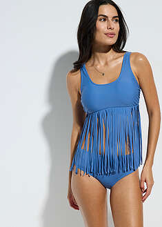 Hapsuhelmainen tankini (2-os. setti) - sininen - bonprix