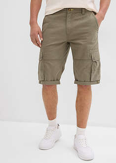 Reisitaskushortsit puhtaasta puuvillasta, Regular Fit