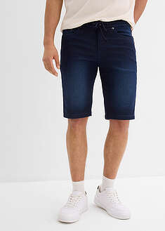 Farkkubermudat collegekankaasta, Regular Fit (2 kpl/pakkaus) - tummansininen denim+vaaleansininen denim - bonprix