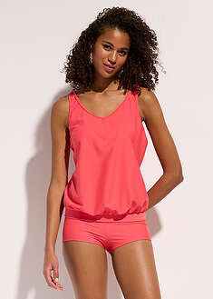 Nopeasti kuivuva tankini (2-os. setti) - pinkki - bonprix