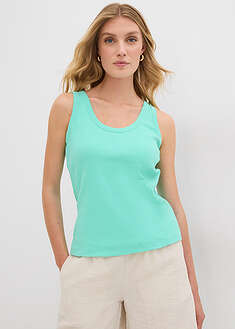 Ribbitoppi luomupuuvillasta (2 kpl/pakkaus)