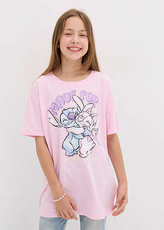 Disney-paita puhdasta puuvillaa - roosa painokuvioitu - Lilo & Stitch