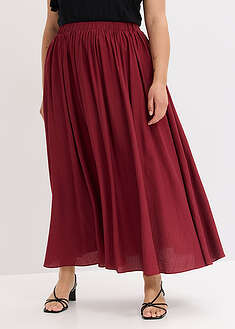 Maksihame kohokuvioitua ryppykangasta