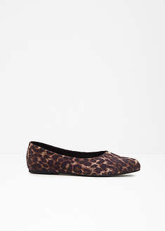 Ballerinat - ruskea leo painettu - bonprix