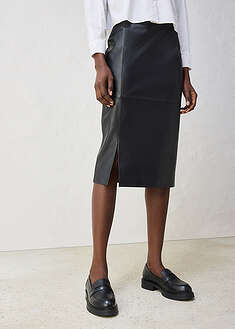 Halkiollinen nahkahame