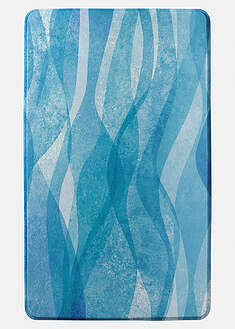 Kylpyhuonematto memory foam -materiaalista - sininen - bonprix
