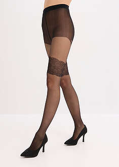 Sukkahousut stay up -tyylissä 30 den