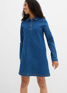 A-linjainen farkkumekko - sininen denim - bonprix
