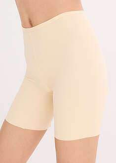Hiertymistä vähentävät pyöräilyhousut viilentävästä polyamidista - beige - bonprix