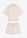 Liekkilankainen oversize-shortsipyjama - villanvalkoinen painokuvioitu - bonprix