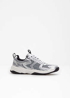 Chunky-tennarit - metallinhohtoinen hopea - bonprix