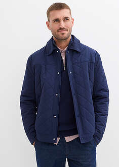 Vakosamettikauluksinen tikkitakki