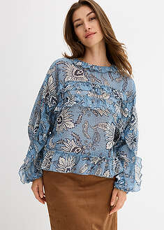 Sifonkipaita röyhelöillä