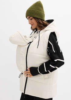 Käännettävä vuorillinen äitiysliivi/kantoliivi