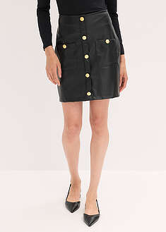 Tekonahkainen minihame