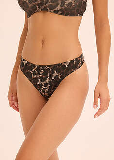 Stringit (4 kpl/pakkaus) - musta/harmaa/tummanruskea - bonprix