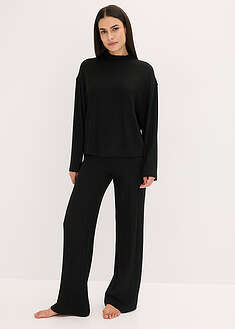 Oversize-oloasu pehmeästä ribbimateriaalista