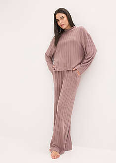 Oversize-oloasu pehmeästä ribbimateriaalista