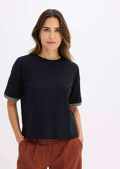 Oversize-paita - musta - bonprix