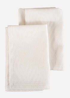 Kangaslautasliinat laadukkaasta luomupuuvillasta (2 kpl/pakkaus)