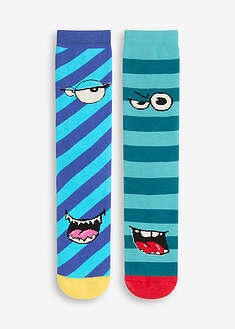 Lasten lämpösukat (2 paria) - värikäs - bonprix