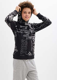 Collegehuppari pehmeästä puuvillasekoitteesta