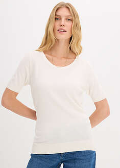 Lyhythihainen neulepusero