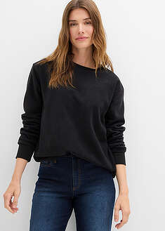 Lämmin fleecetermopaita - musta - bonprix