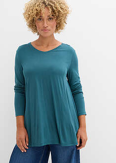 Pitkähihainen paita pehmeästä viskoosista