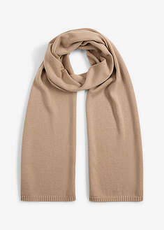 Hienoneuloshuivi merinovillasta - khakibeige - bonprix