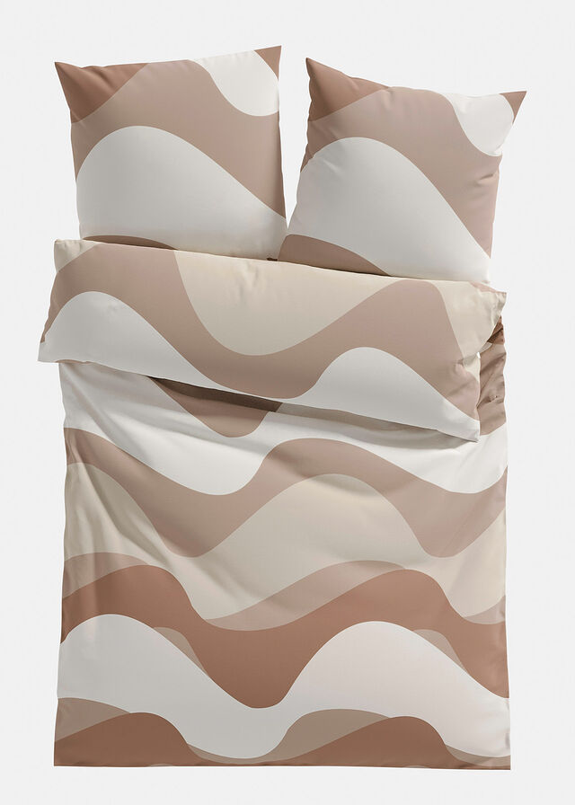 Patterned duvet cover set