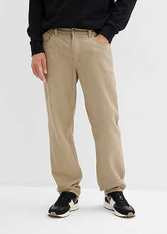 Vuorilliset relaxed fit -housut joustavalla vyötäröllä, suora malli