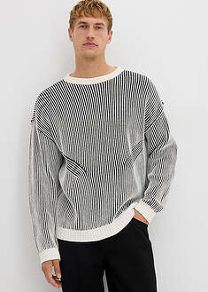 Ribbineule puuvillasekoitteesta, Loose Fit