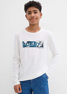 Pitkähihainen paita puhtaasta luomupuuvillasta (2 kpl/pakkaus)