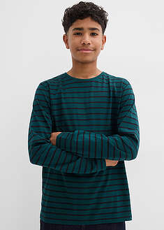 Lasten pitkähihainen paita luomupuuvillalla (2 kpl/pakkaus)