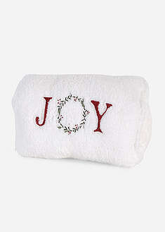 Käsiä lämmittävä koristetyyny - punainen-valkoinen - bonprix