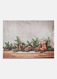 Jouluinen kynnysmatto - ruskea-painokuvioitu - bonprix