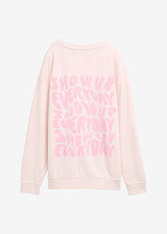 Tom Tailor oversize-collegepaita - roosa painokuvioitu - Tom Tailor