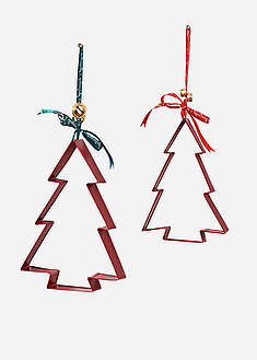 Riippukoristesetti - punainen - bonprix