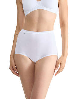 sloggi Basic+ -maksialushousut (4 kpl/pakkaus) - 4x valkoinen - Sloggi