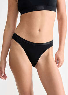 sloggi GO Daily Cotton Mini -alushousut (3 kpl/pakkaus) - 3x musta - Sloggi