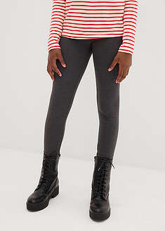 Lämpöleggingsit (2 kpl/pakkaus) - tummansininen+meleerattu antrasiitti - bonprix