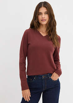 Vartalonmyötäinen pitkähihainen paita