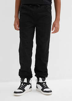 Trikoovuorilliset joustovyötäröiset lämpöhousut, Regular Fit