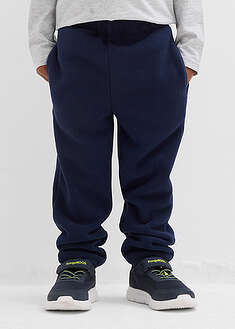 Lämpimät fleecehousut - tummansininen - bonprix