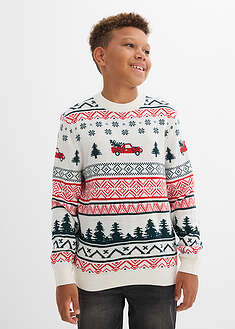 Ohut jouluneule - villanvalkoinen - bonprix