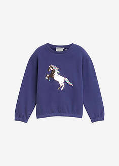 Tom Tailor collegepaita - tummansininen painokuvioitu - Tom Tailor