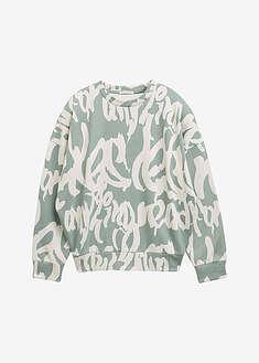 Tom Tailor collegepaita - vaaleanvihreä-painokuvioitu - Tom Tailor