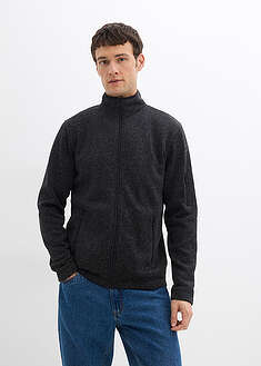 Neulefleecetakki kätevillä vetoketjutaskuilla