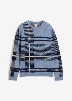 ruudullinen-neulepusero